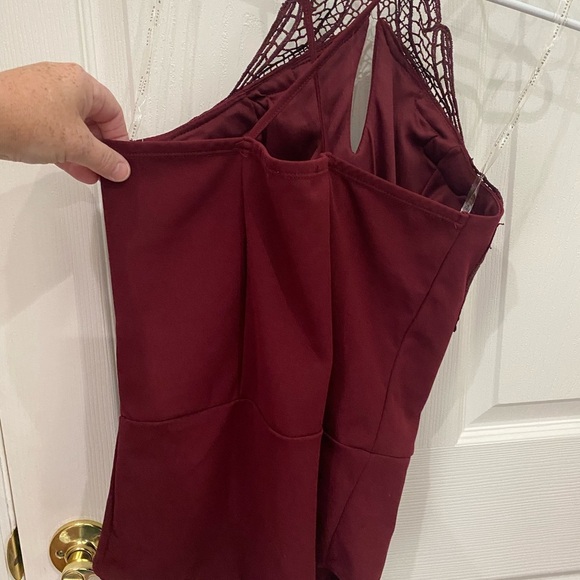 Burgundy Bodysuit Haute Monde NWT - Picture 7 of 7